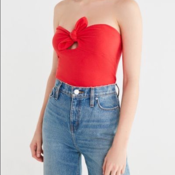 Urban Outfitters Tops - Red crop top from UO